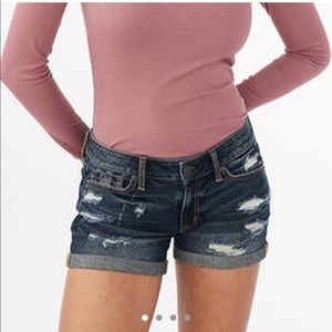 Aeropostale distresses Jean shorts